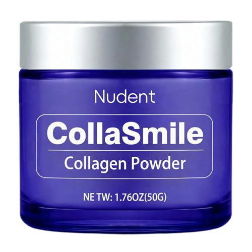 Collagen Tooth Powder with Hydroxyapatite – Enamel Strengthening Toothpaste Powder for Healthy Gums, Natural Oral Care Formula