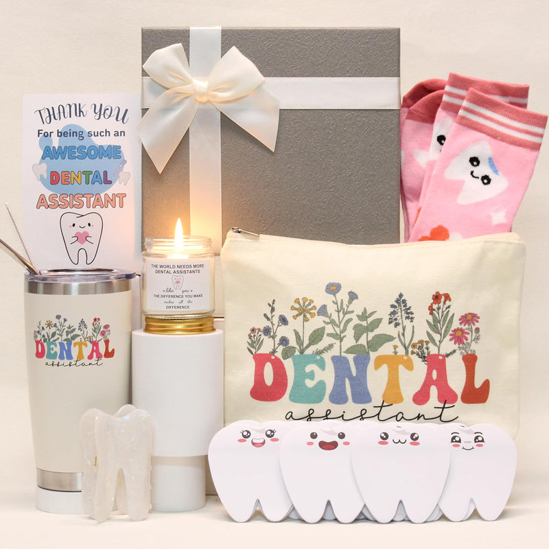 Dental Assistant Gifts for Women, Dental Assistant Appreciation Gifts for Dentist Hygienist with 20oz Tumbler