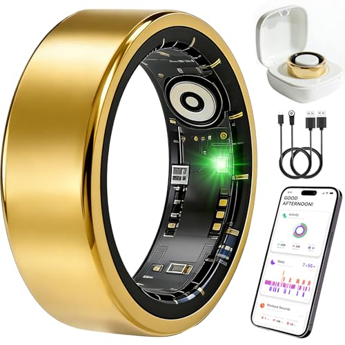 Smart Ring Fitness Tracker for Women and Men, Heart Rate Monitor