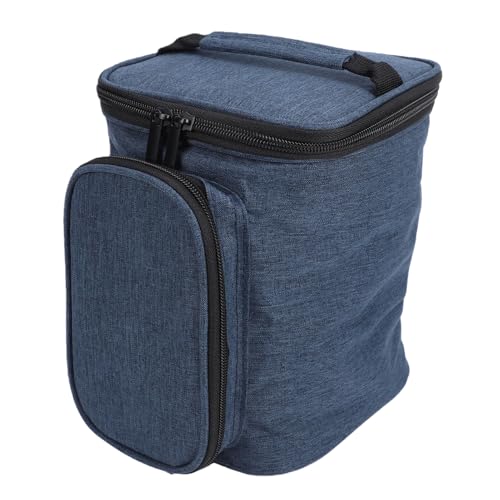 Water Flosser Carrying Bag, Large Capacity Oxford Fabric Storage Bag with 2 Compartments and Mesh Pocket, for Travel Camping Trips