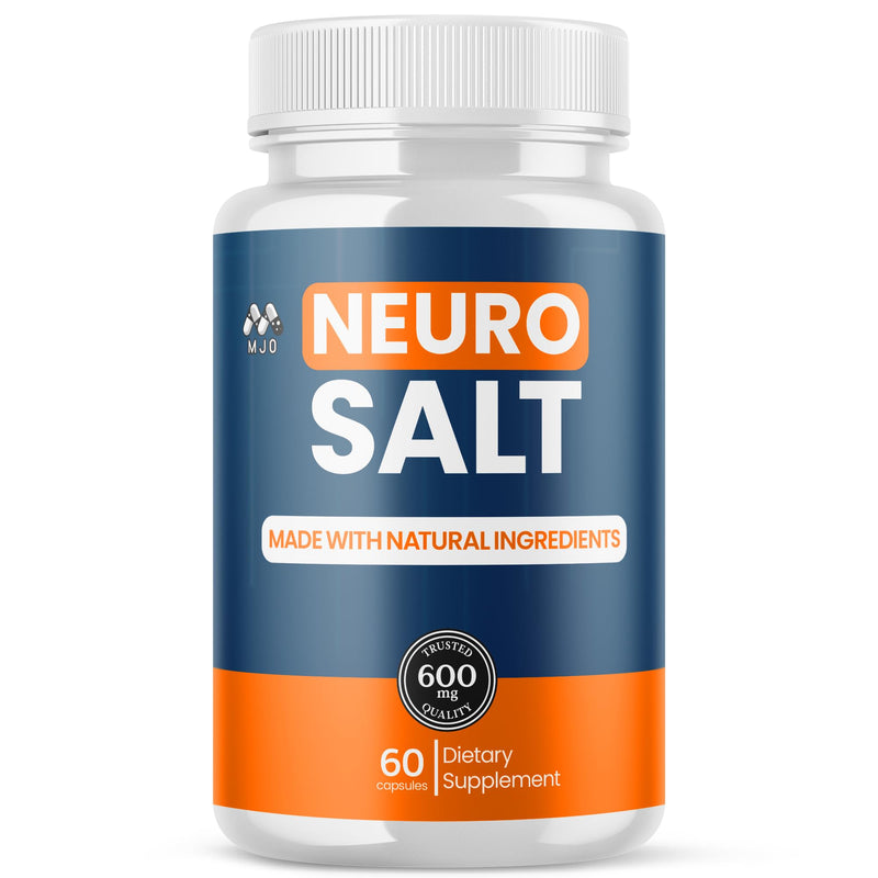 Neuro Salt Capsules, Official Neuro Salt Supplement Formula (60 Capsules)