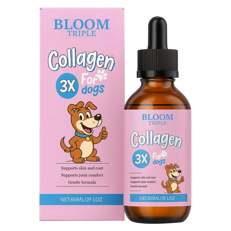 Collagen for Dogs, Premium Liquid Collagen for Dogs, Support for Skin & Joints & Gut & Overall Vitality, 60ml/2floz