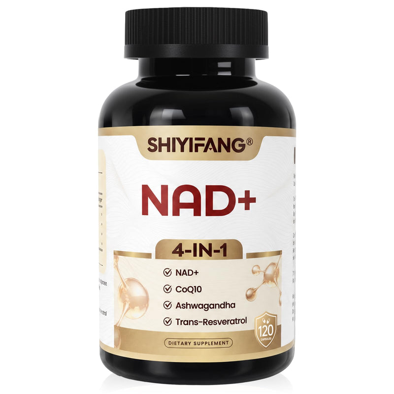 LipoNAD with Trans-Resveratrol, Ashwagandha & CoQ10 | 4-in-1 Anti-Aging & Energy Support for Cellular Health, Stress Relief, Intimate Adult Toy