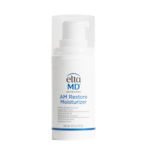 EltaMD AM Restore Daily Lightweight Facial Moisturizer 0.5 Ounce (Pack of 1)