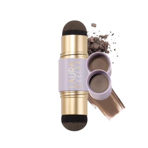 LAURA GELLER Root Touch-Up Hair & Brows, Root Cover, Taupe/Light Brown 02 Taupe/Light Brown