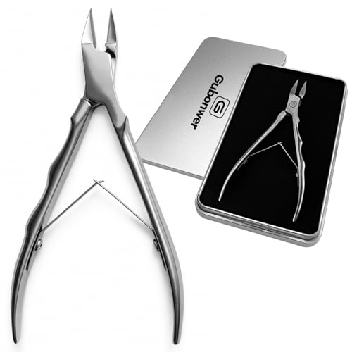 Toenail Clippers for Thick Toenails for Seniors, Heavy Duty Ingrown Toenail Clippers with Wide Jaw Opening, Professional Toe Nail Clippers for Thick Nails, Stainless Steel Nail Cutter for Men Women Straight blade model