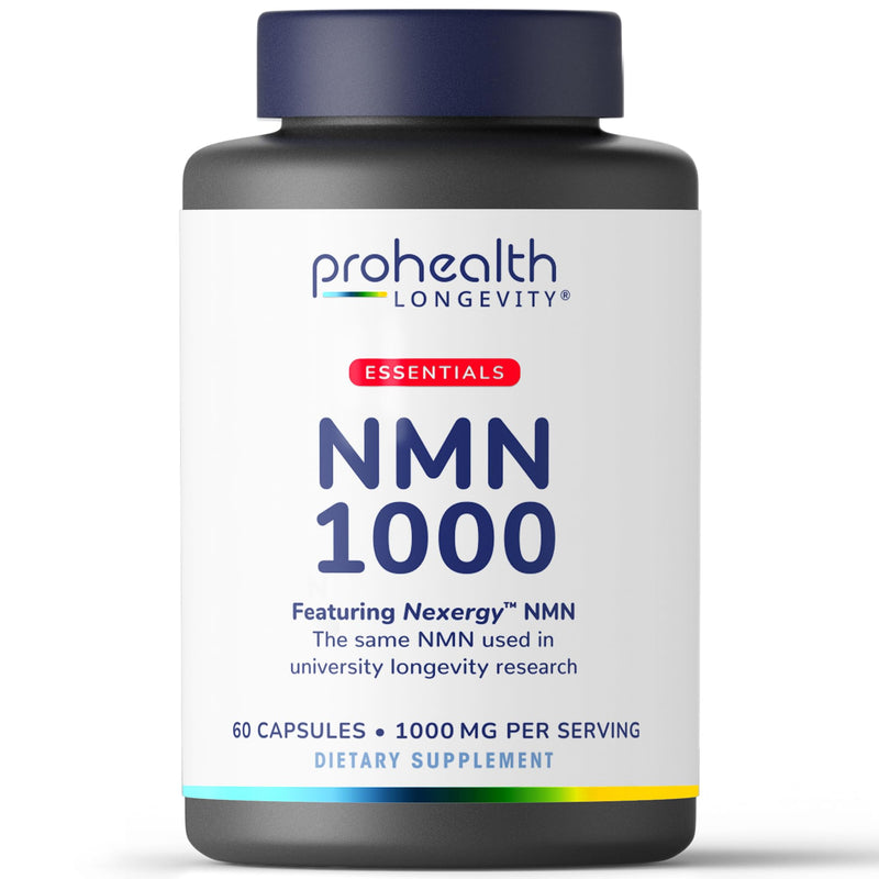 ProHealth Essentials NMN 1000, NAD+ Precursor (1000mg, 60 Capsules)