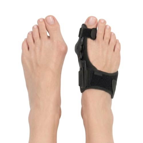 Bunion Corrector for Women and Men – Professional Big Toe Straightener & Hallux Valgus Relief Splint – Adjustable Bunion Pads & Toe Spacers for Pain Relief, Day & Night Support For Both Feet.