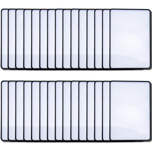 3X Fresnel Lens Page Magnifying Sheet Bulk Set 30Pcs 30