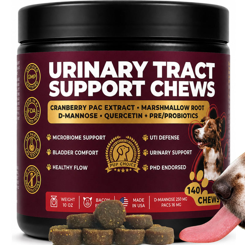 Urinary Tract Supplement for Dogs – Cranberry & Bladder Support