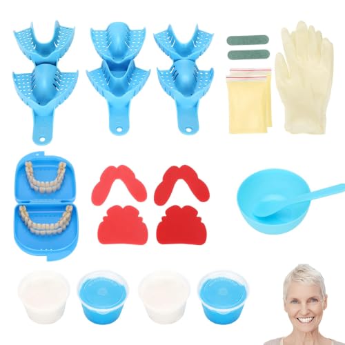 DIY Oral Care Kit at Home, 2 DIY Custom Smile Full Kits, Fully Customizable with 2 Complete Sets