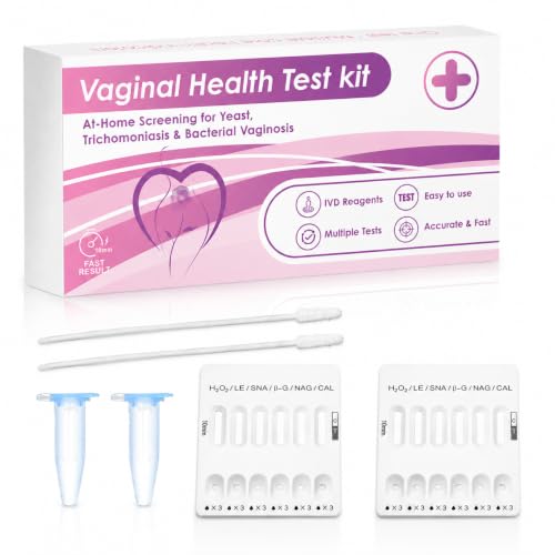 At-Home Vaginal Health Test Kit (2 Pack), Private Health Balance Screening for Women, Quick 10-Minute Results, Easy Self-Testing Biomarker Detection 2 Pack