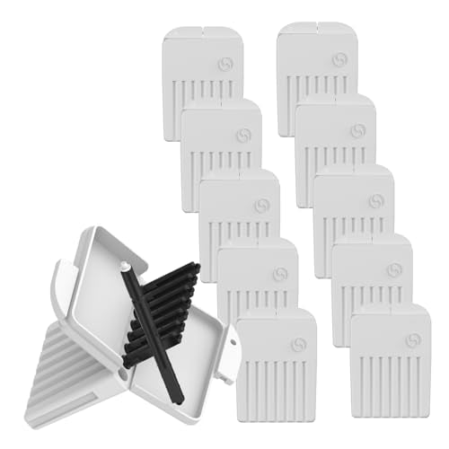 (80 Pcs) Phonak Cerumen Stop Wax Guards Filters for Hearing Aids Resound 10 Packs Phonak-Milky