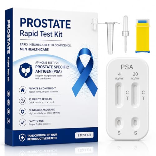 PSA Test Kit for Men – At-Home Rapid Self‑Test Kit, 1 Pack