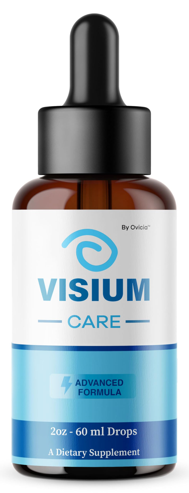 Visium Care Drops - Official VisiumCare Oral Liquid Drops Advanced Premium Formula Maximum Strength, All Natural Ingredients Vitamins for Overall Health & Wellness, 1 Bottle for 1 Month