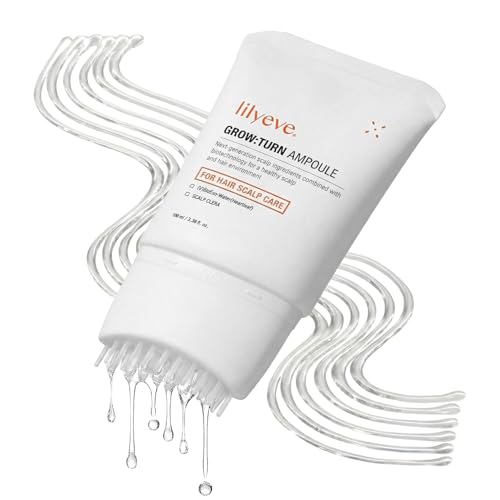 lilyeve GROWTURN Exosome Hair Growth Serum with Built-In Brush, 3.38 fl oz 3.38 Count (Pack of 1)