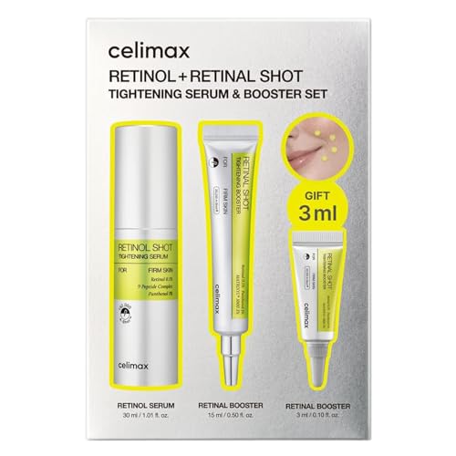 celimax The Vita A Retinal Shot Tightening Booster (Global Set, 1.61 fl.oz) 1.6 Ounce (Pack of 1)