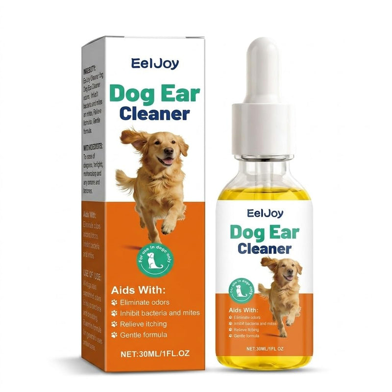 Dog Ear Cleaner for Dogs, Gentle Ear Cleaning Solution, Dog Ear Wash for Routine Ear Hygiene, Ear Cleaner for Dogs, Dog Ear Drops Style Applicator, Helps Remove Build-Up and Refresh Ears, 1 Fl Oz