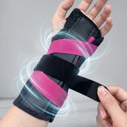 Carpal Tunnel Wrist Brace Right Hand, Ergonomic Hand Brace for Carpal Tunnel, Daytime Wrist Braces Adjustable Support, Suitable for Daily Life, Exercise, and Work(Left) Left