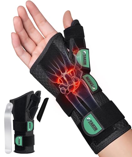 Oyakin Carpal Tunnel Wrist Brace Night Support, Thumb Brace for Men Women