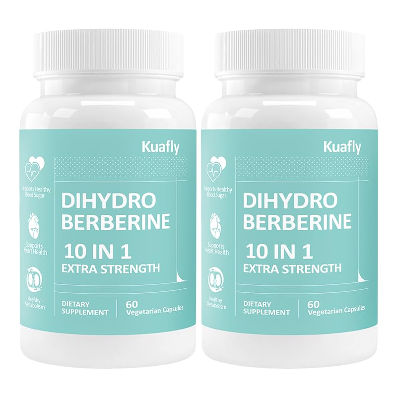 Dihydroberberine Supplement HCl 750mg – Enhanced Absorption Complex with Ceylon Cinnamon, Bitter Melon, R‑ALA, Milk Thistle – Supports Metabolism, Heart & Immune Health – 120 Capsules