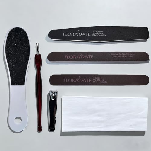 7-Piece Professional Nail Care Kit for Home & Salon