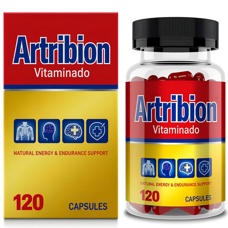 Artribion Vitaminado MAX B-Complex Capsules, Daily Nutritional Support with Essential B Vitamins, Easy Capsule Format, 120 Count (1) 1