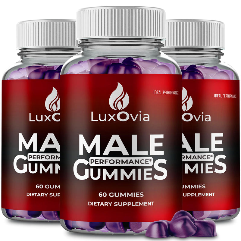 IDEAL PERFORMANCE Luxovia Gummies, Luxovia Gummy Reviews (3 Pack)