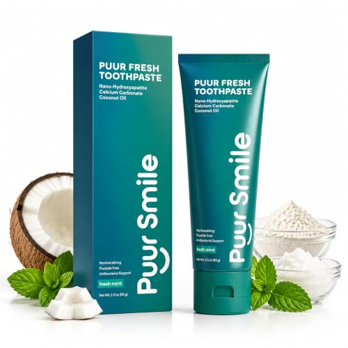 Puur Smile Puur Fresh Fluoride Free Toothpaste with Nano Hydroxyapatite