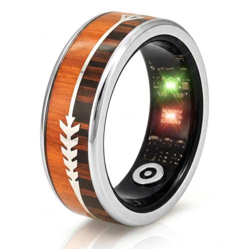 Smart Ring–Fitness&Health Tracker,Heart Rate,SpO2,Sleep,No Sub,IP68 9