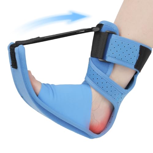 Plantar Fasciitis Night Splint, Plantar Fasciitis Brace and Support Blue 1