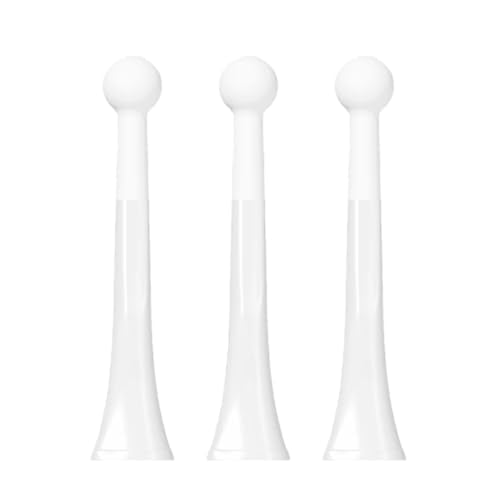 Toothbrush Replacement Heads Compatible with Philips, Silicone Massage Head Silicone Round Head Pack of 3