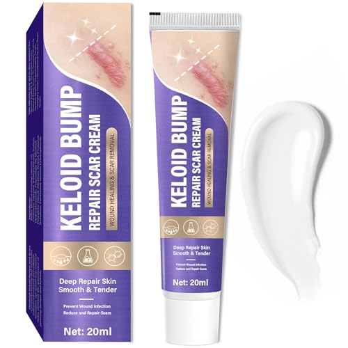 Keloid Bump Removal, Silicone Gel Hydrating Cream for Skin Bumps and Marks