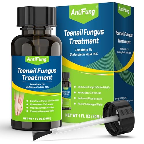 Toenail Fungus Treatment Extra Strength, 25% Undecylenic Acid Care Blue 1 Fl Oz (Pack of 1)