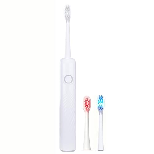 LBO Red Light + Blue Light Electric Toothbrush with + 1 RedLight 1 BlueLight Brush Head, Pap & Enamel Repair Whitening Toothpaste, More Replaceable Toothbrush Heads Available for Sale