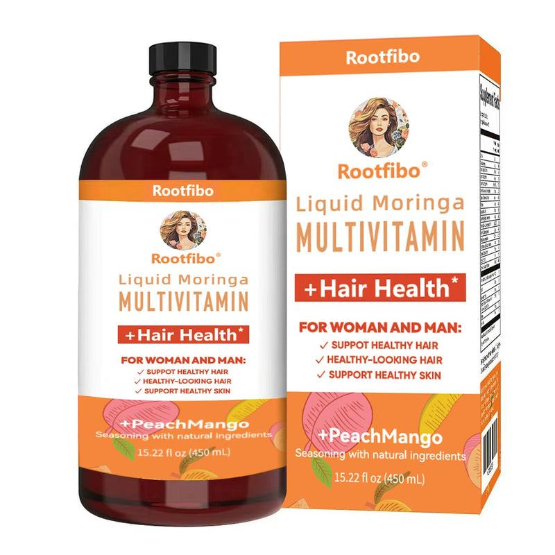 Maaryruth Multivitamin Hair Growth | Biotin 10000mcg | Hair & Skin Support Supplement | Clinically Tested for Thicker Hair & Skin Elasticity | Suitable for Women Ages 18+ | 15.22 Fl Oz