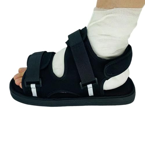 ITODA Post-op Shoe for Broken Foot or Toe Walking Injury Open Toe Cast Boot L(27cm)