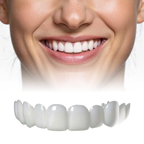2 Pairs Bendable Long-Lasting Accessory with Soft Edges for Daily Visual Upgrade & Casual Daily Hangouts Teeth Whitening Kits（Pearl White）