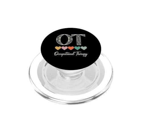 Funny OT Mental Health Occupational Therapy PopSockets PopGrip for MagSafe Magnetic PopGrip