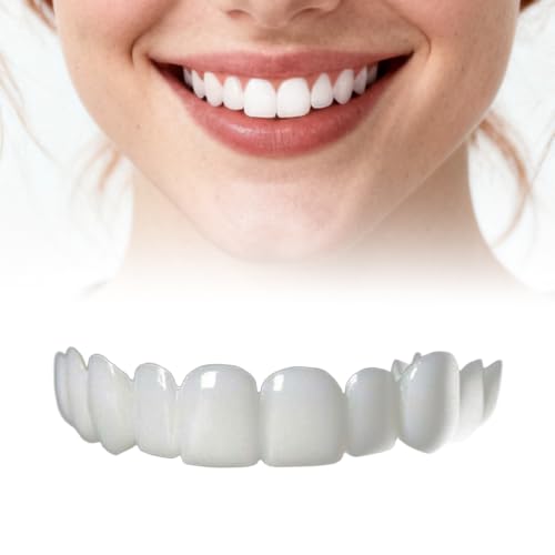 2 Pairs Hand Washable Durable Accessory with Secure Fit for Daily Visual Enhancement & Casual Meetups Teeth Whitening Kits（Shell White） Shell White 1 Count (Pack of 2)