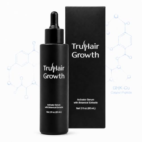 Tru Hair Growth Serum GHK-Cu & AHK-Cu Dual Copper Peptide for Thinning Hair