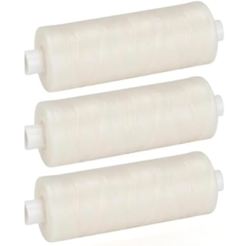 Mint Waxed Dental Floss Bulk Spool 3 Pack, 200 yd Each, Includes Dispenser