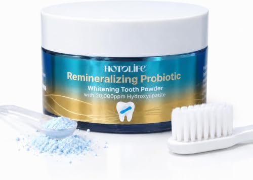 Remineralizing Tooth Powder Nano hydroxyapatite Tooth Powder Lemon Mint
