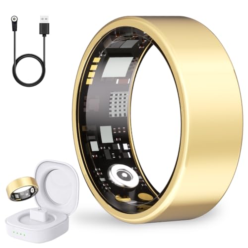 Smart Ring for Women, Health Ring, No Subscription Fee Gold 9#