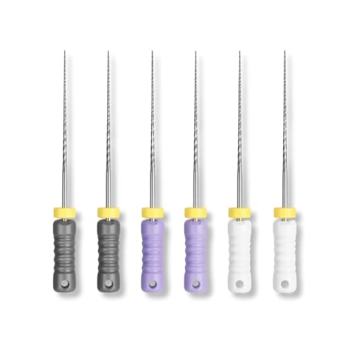 Stainless Steel D Finder, 25 mm, Size #08-15 Assorted, 1 Pack of 6 Files 25MM #08-15