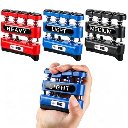 Hand Gripper with Rep Counter Ergonomic Counting Finger Exerciser 3