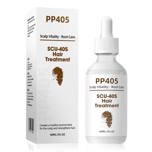 PP405 Hair Treatment Scalp Serum with Ginger & Rosemary Oil, Non-Greasy