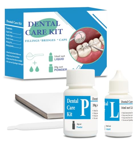 Dental Care Kit with Zinc Oxide Formula for Crowns, Bridges, Fillings, Caps 3