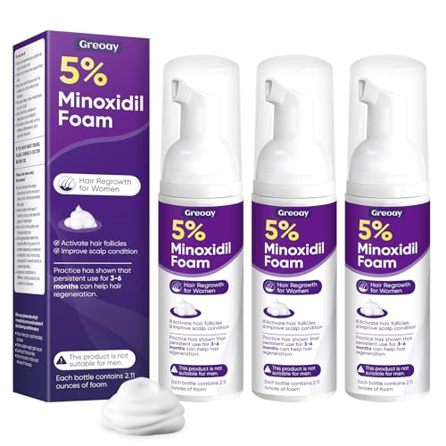5% Minoxidil Foam for Women Hair Growth Foam