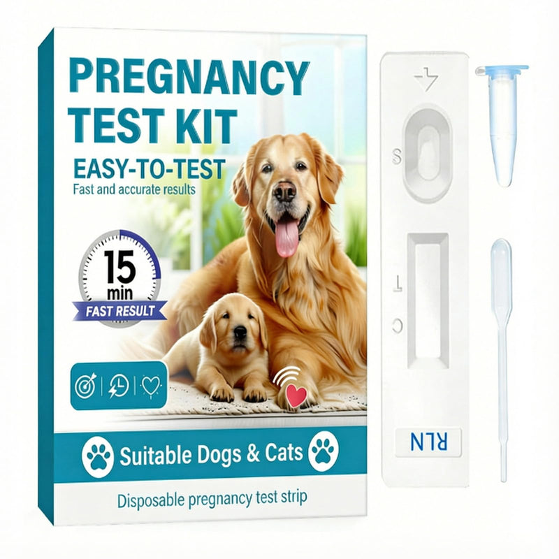 Dog Pregnancy Test Kit at Home - Accurate and Fast Dog Pregnancy Test, Convenient & Disposable Pregnancy Tests Strip (1PCS) 1 Count (Pack of 1)